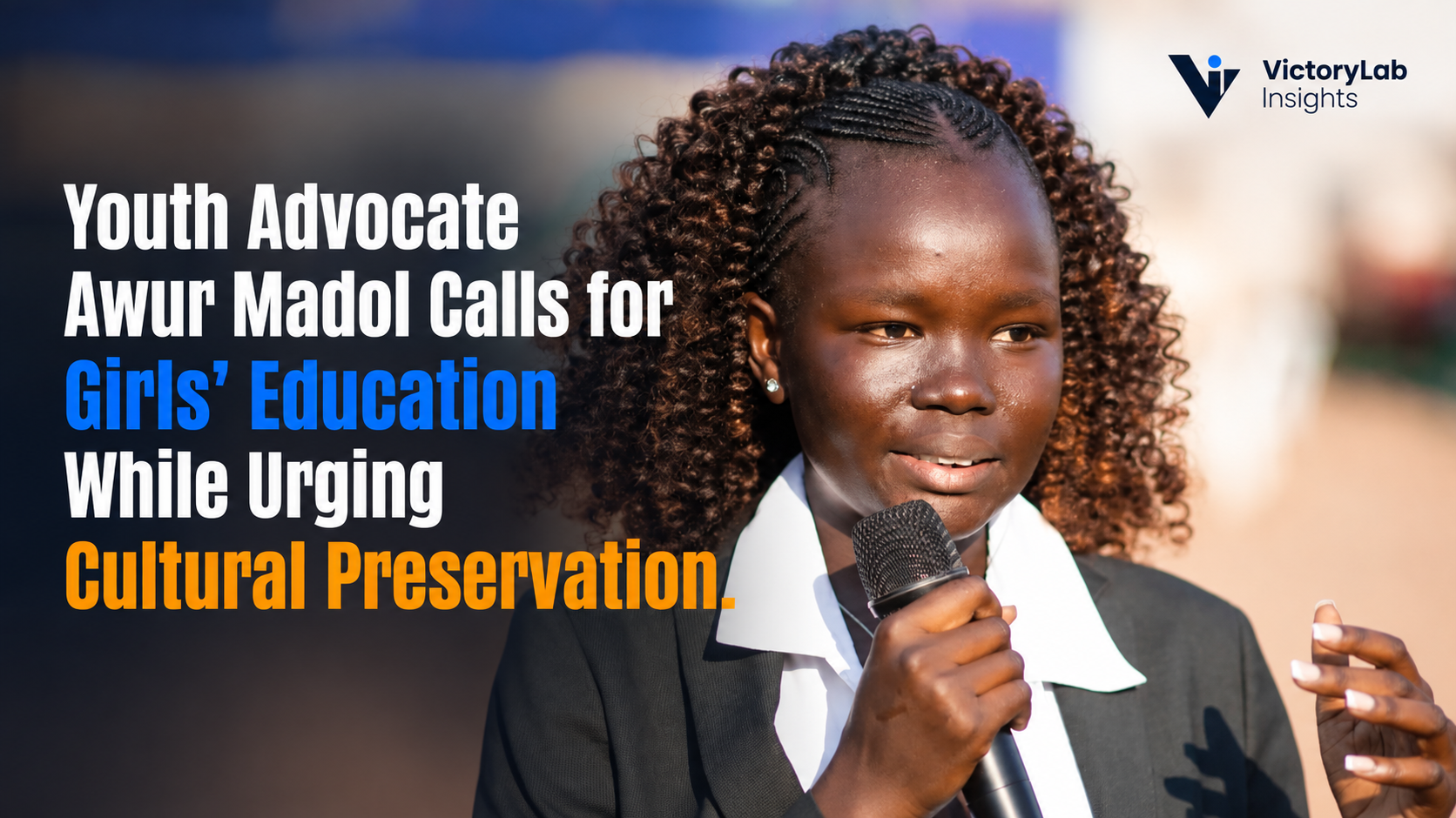 Bor Youth Advocate Calls for Girls’ Education While Urging Cultural Preservation