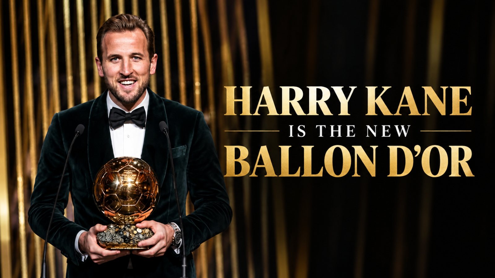 Harry Kane Wins 2026 Ballon d'Or After Historic Season with Bayern Munich